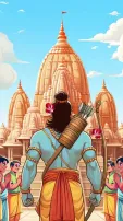 AI Imagine Of Ayodhya Ram Temple Showcases Lord Ram's Blessings In Awe-Inspiring Pictures