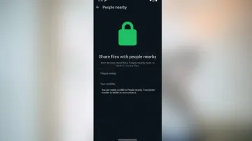 WhatsApp Nearby Share