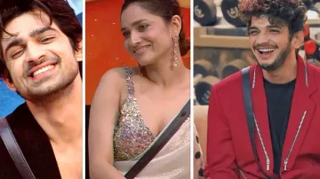Abhishek Kumar, Ankita Lokhande, Munawar Faruqi