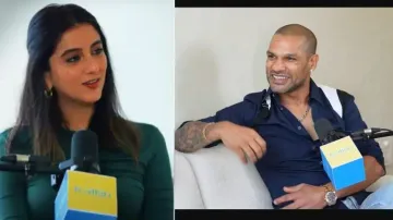 Shikhar Dhawan’s cheeky pun for anchor Karishma Mehta goes viral