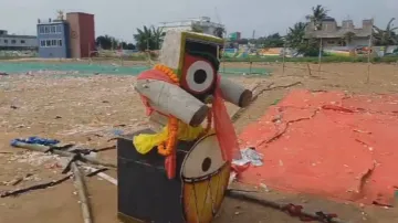Disrespect to Lord Jagannath! Idol abandoned in open for 3 days 