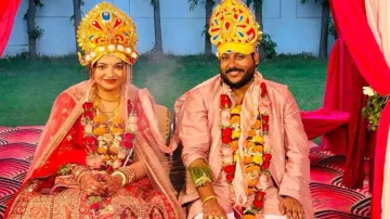 OAS Officer Amruta Priyambada and IAS Officer Amrit Ruturaj