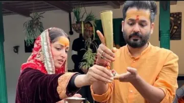 Yami Gautam with her husband Aditya Dhar