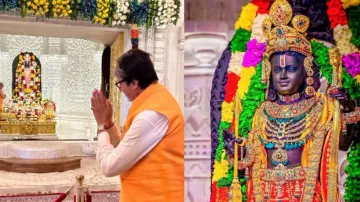 Big B visits Ayodhya Ram Temple, offers prayers to Ram Lalla