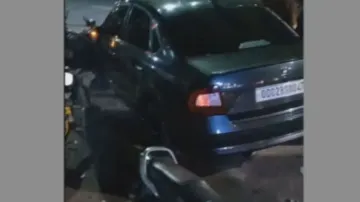 Speeding car causes series of accidents in Bhubaneswar