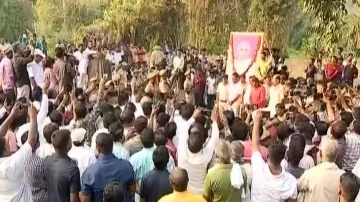 Funeral of V Sugnana Kumari Deo