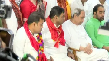 BJD candidates file nomination for Rajya Sabha election