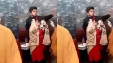 Valentine’s Day gone wrong: Couple gets caught by girl’s mother, brutally thrashed with slipper