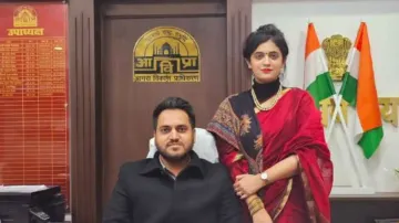 Fairy tale love story of IAS Charchit Gaur & IFS Arushi Mishra will remind you of 12th Fail