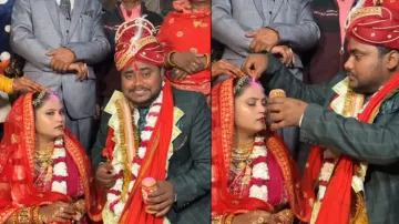 When you take reels too seriously: Excited groom lip-syncs Vivah's 'Do Anjane Ajnabi' during Maang B