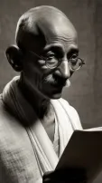 AI Imagines Mahatma Gandhi In Various Avatars