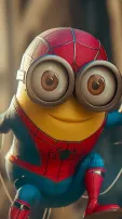 Superheroes Transformed Into Stunning Minions Film Looks By AI Imagination