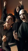 AI Envisions Harry Potter and Lord Voldemort's Happy Moments in Captivating Scenarios