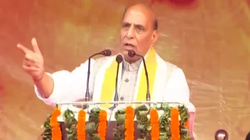 Odisha people fully prepared for double-engine govt, says Union Minister Rajnath Singh in Baripada 