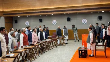 BJP's election in-charge, co-in-charge meeting held in Delhi