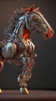 AI Envisions Striking Cyborg Animal Designs With Midjoureny Tools