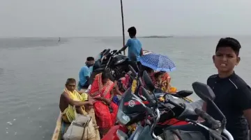 Boat carrying more than 30 passengers stranded in Chilika
