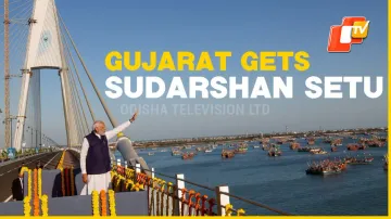 PM Modi Inaugurates 'Sudarshan Setu' India's Longest Cable-Stayed Bridge in Gujarat 