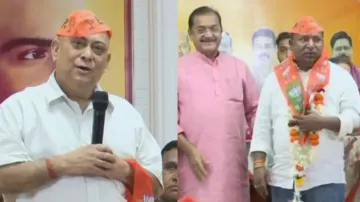 BJD government has no rules, only hijacking Central schemes: Debasis Nayak after joining BJP