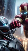 AI Envisions Epic Battle Of Iron Man Vs Ultron - Who Will Win?