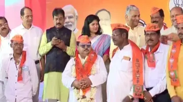 sitting MLA Arabinda Dhali, former Malkangiri MLA Mukunda Sodi join BJP