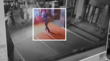 CCTV Grab of Man Fleeing with Cash, Jewellery & Other Items