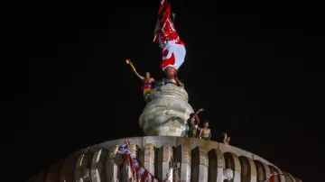 Maha Shivratri: Devotees break fast after Mahadipa lifted atop Lingaraj temple in Bhubaneswar