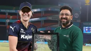 TATA gifts car’s ‘broken glass window’ to Ellyse Perry after her massive six