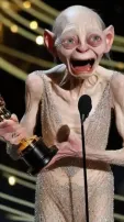 AI Imagines Gollum, Batman, Ursula Crying After Receiving Oscar Awards