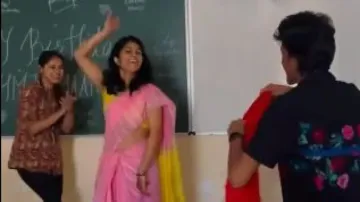 Lady teacher dances inside classroom in presence of students; internet furious