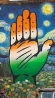 AI Envisions Political Parties Painting Their Symbols For Campaign Aesthetics