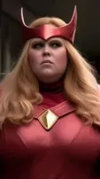AI Envisions Fat Avatars of Wanda Maximoff, Thor, Spider-Man, Iron Man And More