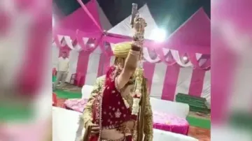 Bride turns ‘Revolver Rani’; opens fire, dances with pistol during her wedding