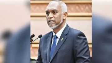 Maldivian President Mohamed Muizzu