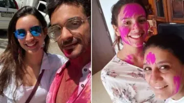 Triptii Dimri’s intimate Holi with rumoured boyfriend Sam Merchant