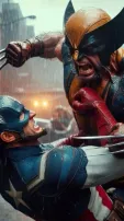 AI-Imagined Captain America Vs Wolverine Battle - Who Emerges Victorious?