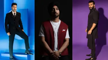 Varun Dhawan, Diljit Dosanjh, and Arjun Kapoor 