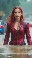 AI Envisions Marvel Superheroes Stuck In India's Monsoon Waters