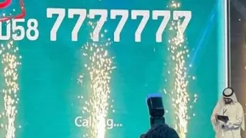 Mobile number ending with 7 fetched whopping Rs 7 crore in Dubai
