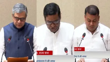 Elected Rajya Sabha MPs from Odisha administered oath