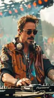 Chris Hemsworth, Robert Downey Jr., Margot Robbie, John Cena As DJ Performers