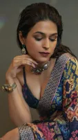 Alluring Actress Shraddha Das Graces Instagram With Sensuous Saree Looks