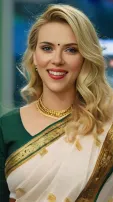 Dakota Johnson, Scarlett Johansson, Margot Robbie, Megan Fox In Stunning Ethnic Saree Attire