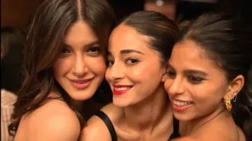 Shanaya Kapoor, Ananya Panday, Suhana Khan