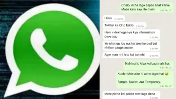 Scammer engages in a sweet conversation with 'target' on WhatsApp, warns not to download APK files; 