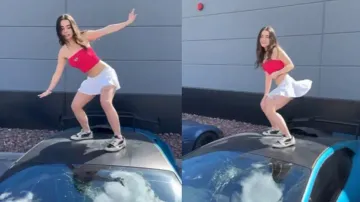 Girl's viral dance