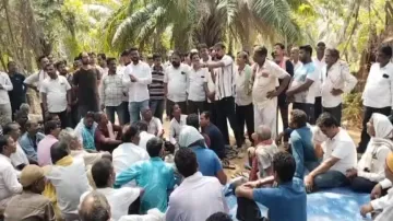 Protest against Latika Pradhan at Kodala