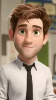 The Office TV Series Cast Transformed Into Stunning Animated Characters