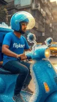 AI Imagines Future of Summer Deliveries with Ice Scooters