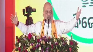 Amit Shah Targets BJD during public meeting at Sonepur
